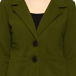 roarers POLY FLEECE Solid Coat For Women image 4