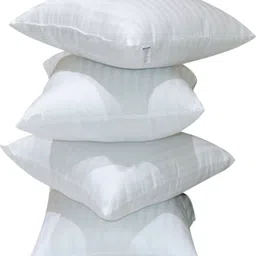 Microfibre, Polyester Fibre Cushion Pack of 4 Stripes sofa pillows 40cm*40cm cushion fillers for sofa pillows (16x16 cm)-image-38