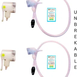 myjas air pump connection pipe with nozzle Bicycle, Football Pump, Basketball Pump Pump image 1