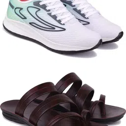 pennen Men's Lightweight Running Shoes,Stylish Casual Shoes for Gym & Walking(Pack of2) Casuals For Men image 1