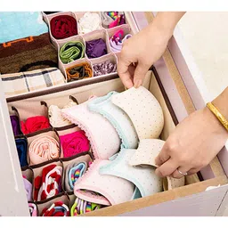 Canvas Pink Lingerie Organisers by House of Quirk image 3