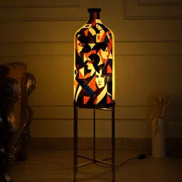 posh n plush Classy Countenance Floor Lamp with Foldable Metal Stand image 3