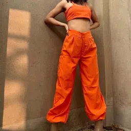 HEY MISSY Pure Cotton Sleeveless Top With Joggers Co-Ords-picture-20