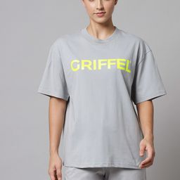 GRIFFEL Printed Pure Cotton Oversized Fit T-Shirt & Shorts-picture-44