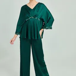 ONE KNOT ONE Top With Palazzo Co-Ords-picture-34