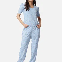 Popwings Floral Printed Top & Joggers Co-Ords-picture-38