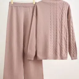 miss mosa by akanksha Alamode By Akanksha Women Kinsley Luxe Winter Coord Set - Tracksuit image 1