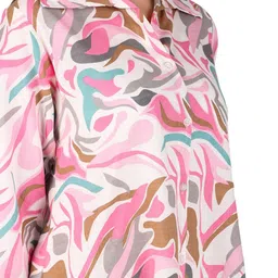 BAESD Abstract Printed Shirt & Palazo image 5