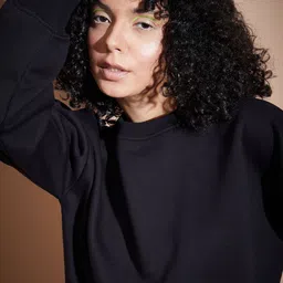 SASSAFRAS BASICS Fleece Oversized Sweatshirt With Joggers image 3