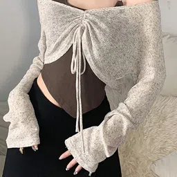 LULU & SKY Pack Of 2 Halter Neck Top Set image 4