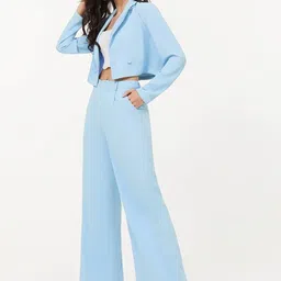 kotty bizwear Kotty Notched Neck Long Sleeves Blazer & Trousers image 5