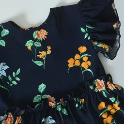 BAESD Girls Printed Cotton Top with Trousers image 2