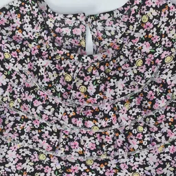 BAESD Girls Printed Short Sleeves Pure Cotton Top With Short image 3