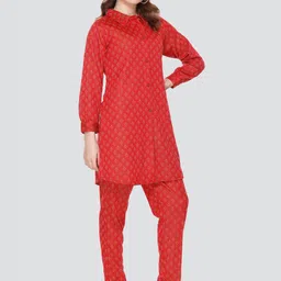 Elthia Printed Shirt & Trouser Co-Ords image 2