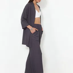 Trendyol Long Sleeves Coat & Trousers Co-Ords Set image 5