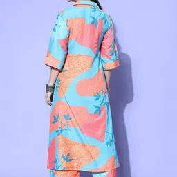 Varanga Printed Kurta Set image 5