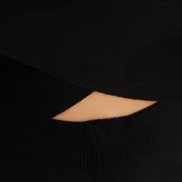 Trendyol Plus Size V-Neck Crop Top & Palazzo Acrylic Co-Ords image 3