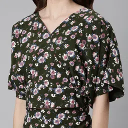 SHOWOFF Women Printed Top With Palazzo image 5