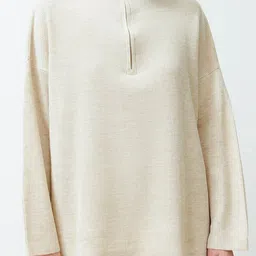 Trendyol Mock Neck Acrylic Sweatshirt With Trouser image 2
