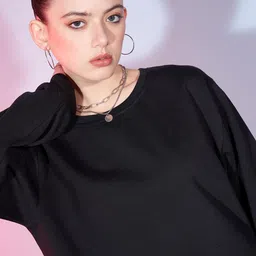 DressBerry Round Neck Fleece Top With JoggersCo-Ords image 2