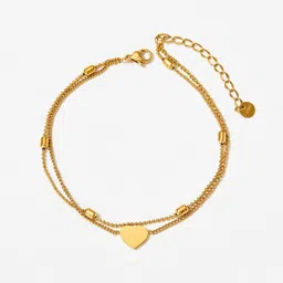 myki Stainless Steel Gold-plated Charm Bracelet image 5