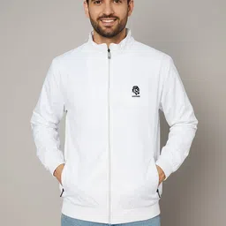 Leotude N/A Solid Men Wind Cheater-image-33
