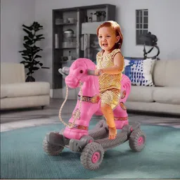 toyprofessor Birthday Gift for Kids/Boys/Girls | Horse Rocker 5885 Tricycle-picture-15