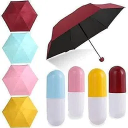 rnbr trends UV Protection tablet umbrella | capsule umbrella For Rain Umbrella image 2