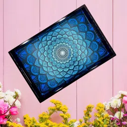 angira handicarft flowers TRAY_1310 Tray image 5