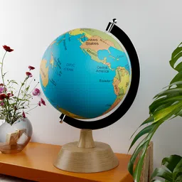 parampara Decorative Globe Table Decoration Only Decorative World Globe image 4
