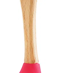 beebaby Nurture Bambu Wooden Silicone Baby Feeding Spoon. 100% BPA Free.- Wooden Handle, Silicone Tip image 5