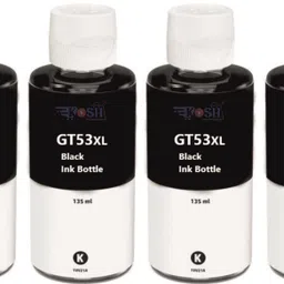 HYNEAR GT52 GT53XL Refill Ink Compatible for HP Deskjet GT5810 GT5820 Printers Black Ink Bottle-image-9