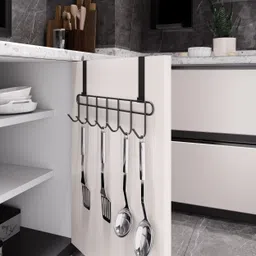 riomax Over The Door Hook Hanger Organizer / Wall Hook Rack for Hanging Clothes Door Hanger image 4