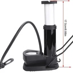 zvr Schrader and Presta Pump Inflator Valve Mini Air Foot Portable Bicycle Bicycle Pump image 5