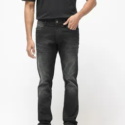 RARE RABBIT Men Hawkins Mid-Rise Slim Fit Stretchable Cotton Jeans-picture-39