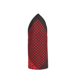 Peter England Men Red Printed Pocket Square image 4