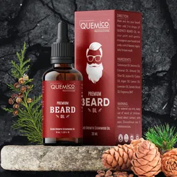 Quemico Professionnel Set of Premium Beard Growth Cedarwood & Tea Tree Oil - 35 ml each image 5