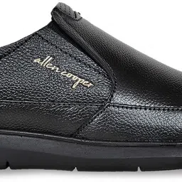 allen cooper Genuine Premium Leather Luxury Business Formals Slip On For Men image 3