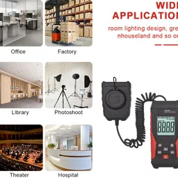 serplex Handheld LCD Lux Meter Light Sensor Light Meter image 5