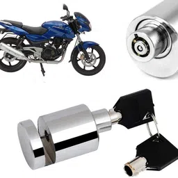 Heavy Duty Anti Theft Motorcycle Chrome Stainless Steel Disc Brake Lock-054 Disc Lock-image-84