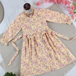 FASHION DREAM Floral Print Fit & Flare Dress-picture-44