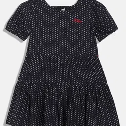 Tommy Hilfiger Girls Polka Dot Fit & Flare Dress-image-64