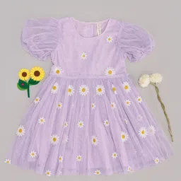 Pantaloons Junior Girls Floral Fit & Flare Dress-image-44