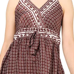 KALINI Print Fit & Flare Dress image 3