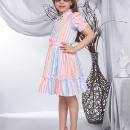 Peppermint Girls Fit & Flare Cotton Dress image 5