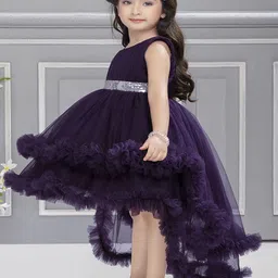 Ministitch Layered Net Empire Dress image 4