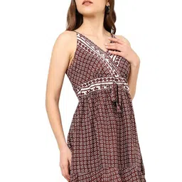 KALINI Print Fit & Flare Dress image 4