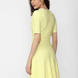 Van Heusen Woman Round Neck Fit & Flare Dress image 4