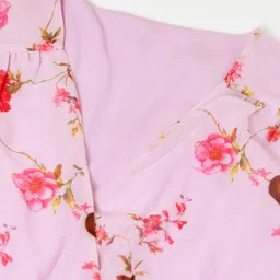 Beatnik Floral Printed Fit & Flare Layered Dress image 4