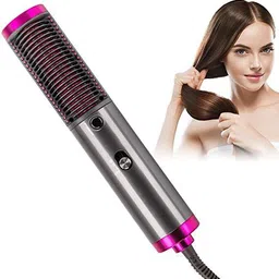 SEAHAVEN 3in1 Multi-function Professional Hot-Air Brush, Fast Hair Dryer Hair Salon Hair Straightener-image-36